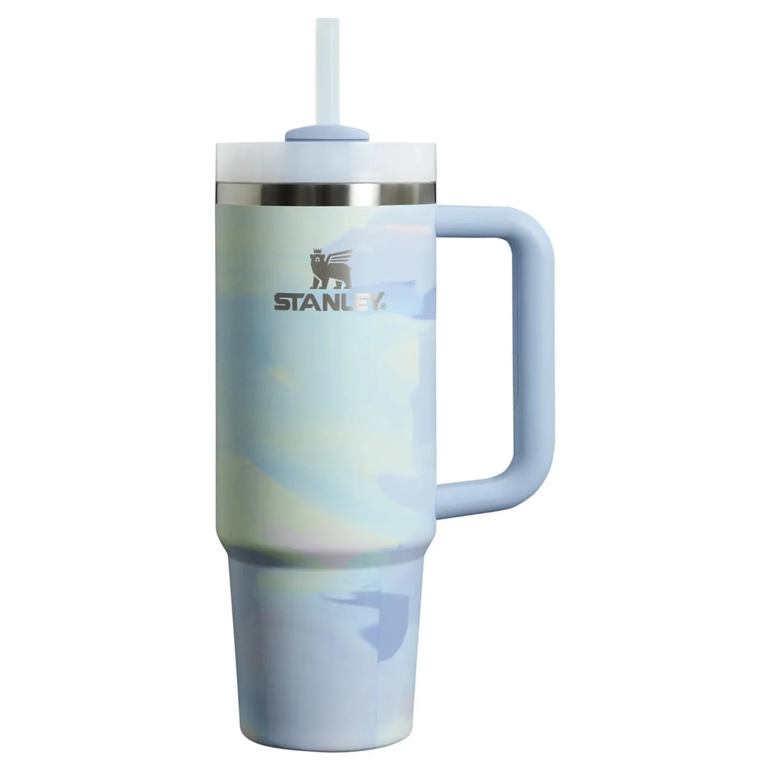 손잡이가 있는 휴대용 보온 아이스 컵, 대용량 스테인리스 스틸, 40OZ, 북아메리카, 신제품