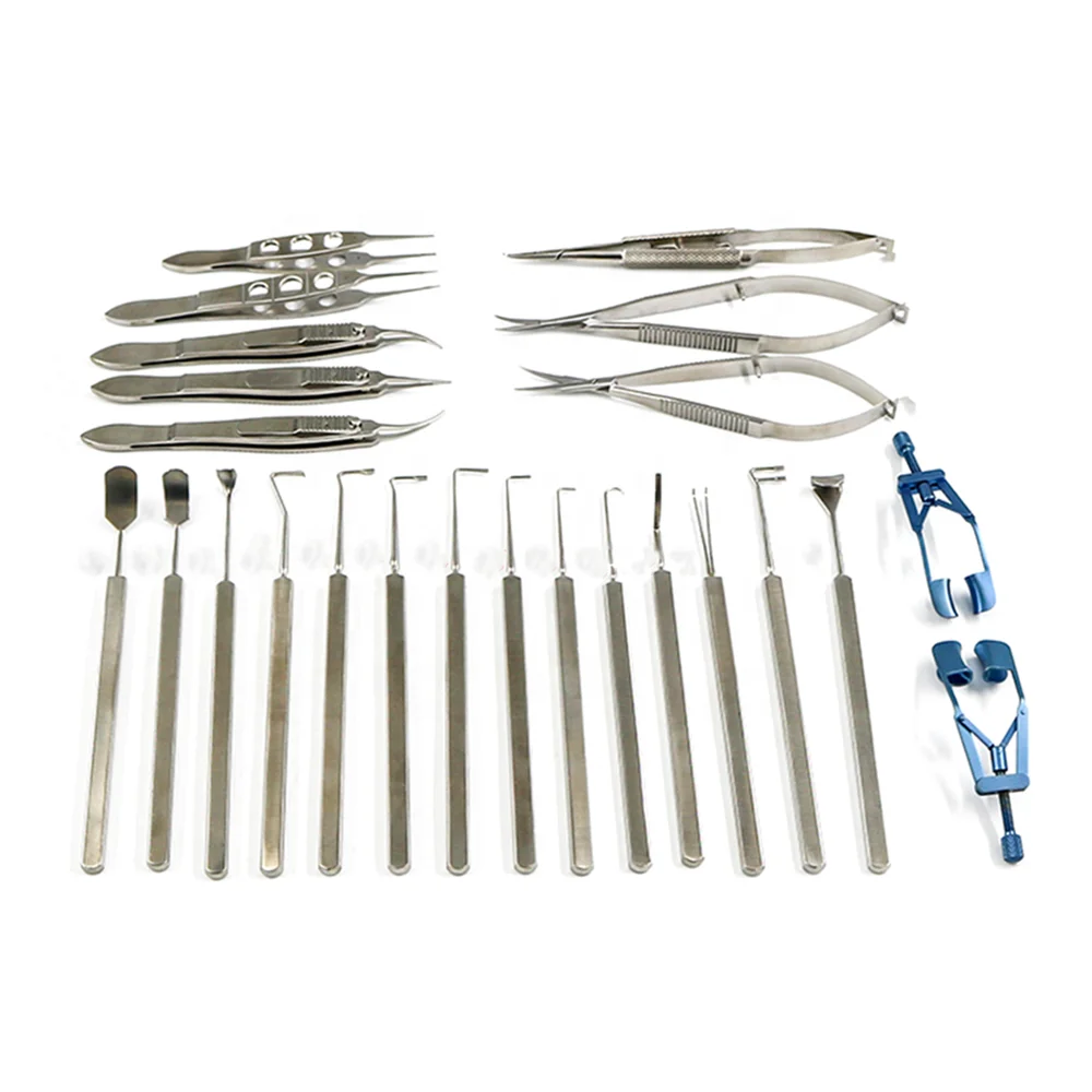 

Ophthalmic Surgical Instruments Kits Set 24pcs Ophthalmic Strabismus Set