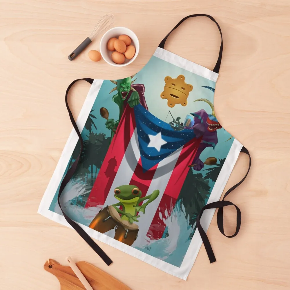 

La Bandera Apron apron waterproof Kitchen items cute apron