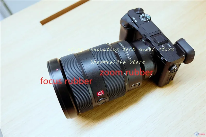 Bague De Zoom En Caoutchouc Pour Objectif Sony FE 24-70mm F2.8 GM | Largeur 26 Mm, Antidérapante, Remplacement Facile - 5
