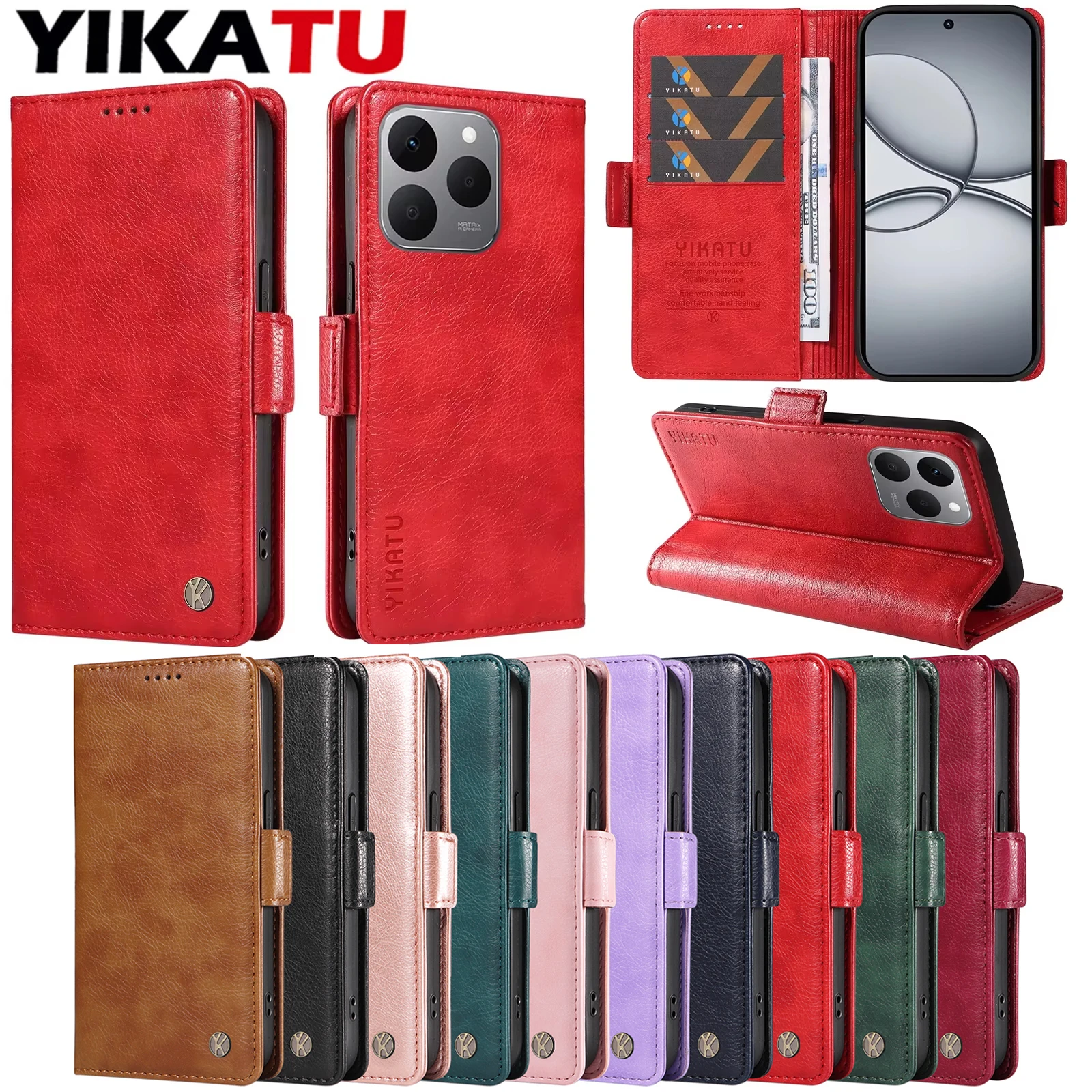 Premium Wallet Phone Case with Enhanced Protection and Stylish Design