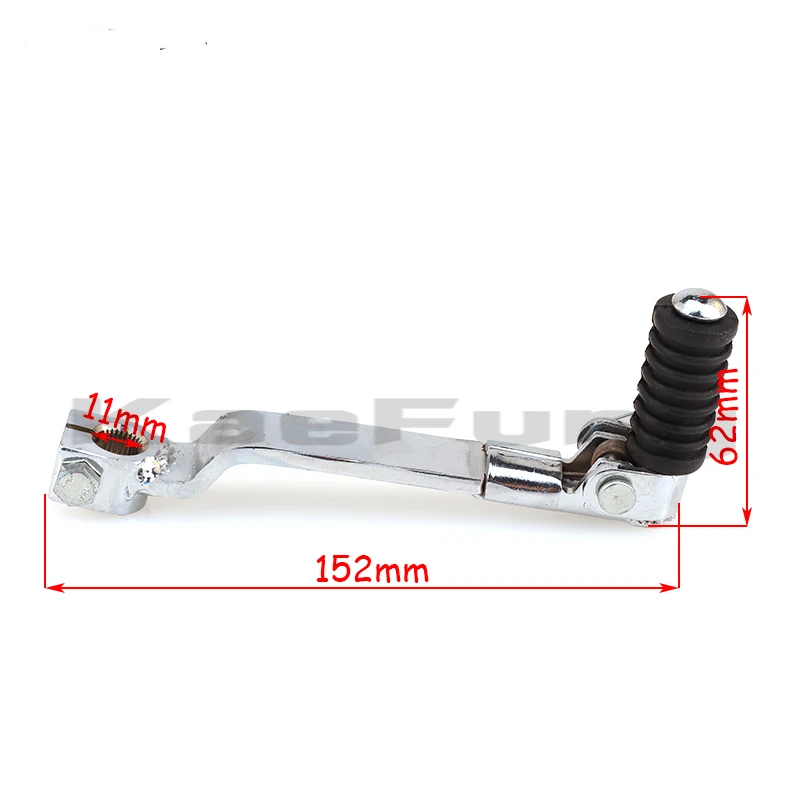 11mm Folding Gear Shifter Lever New CNC Motorcycle Gear Shift Levers For 50cc 70cc 90cc 110/125cc 150/160cc Pit Dirt Bike