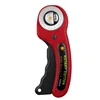 10pcs Patchwork Hob Roller Knife 45mm Leather Cutter With Blade Rubber Ring Cutting Blade Handle Roller 6