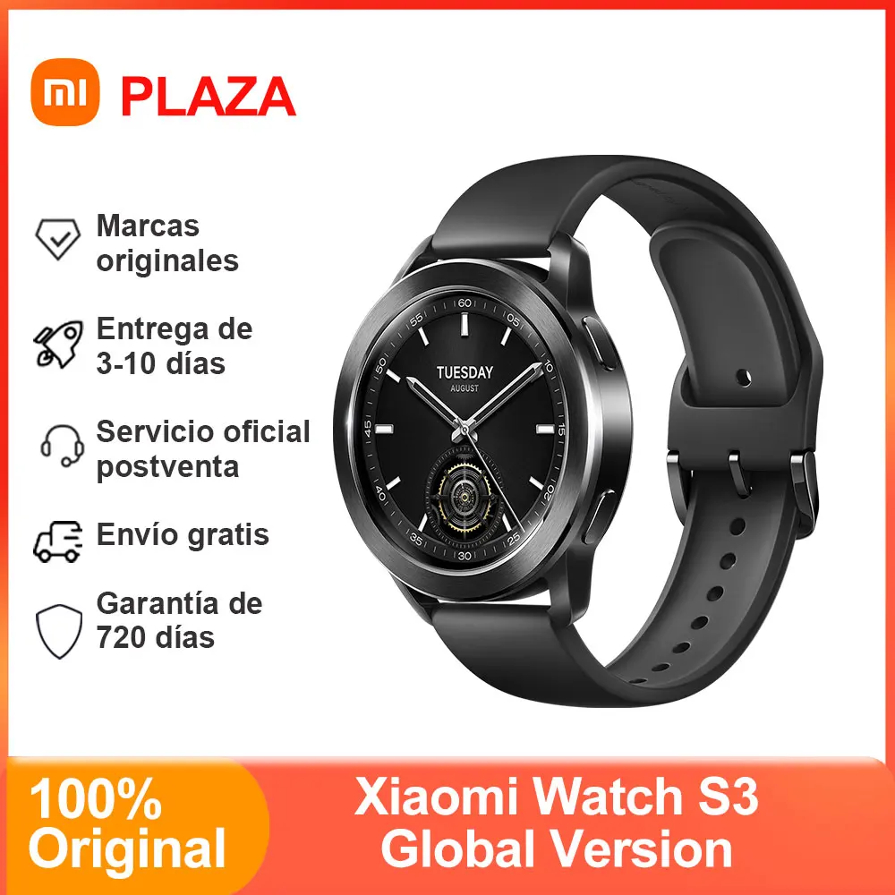 Xiaomi Watch S3 Smart Watch, 1.43 "Amoled 466X466 Pixel 150 + Modalità Sportive, Bluetooth Phone Call Uomo/Donna Smart Watch Global