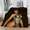 Hairy Blankets for Bed Blanket 150cm X 200cm S-Stellar Blade Home Interior Luxury Bedding Knitted Plaid Beach Towel Throw Knee & 3
