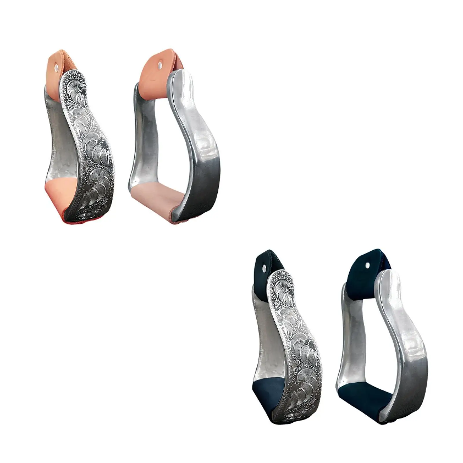 Stirrup for Saddle Aluminium Fittings Stable Hand Engraved Design Small Size Versatile Footrest for for Outdoor Equestrian Rider Stirrup for Saddle Aluminium Fittings Stable Hand Engraved Design Small Size Versatile Footrest for for Outdoor Equestrian Rider