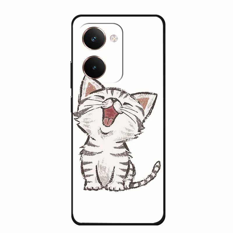 Sleek Black TPU Bumper Silicone Back Cover