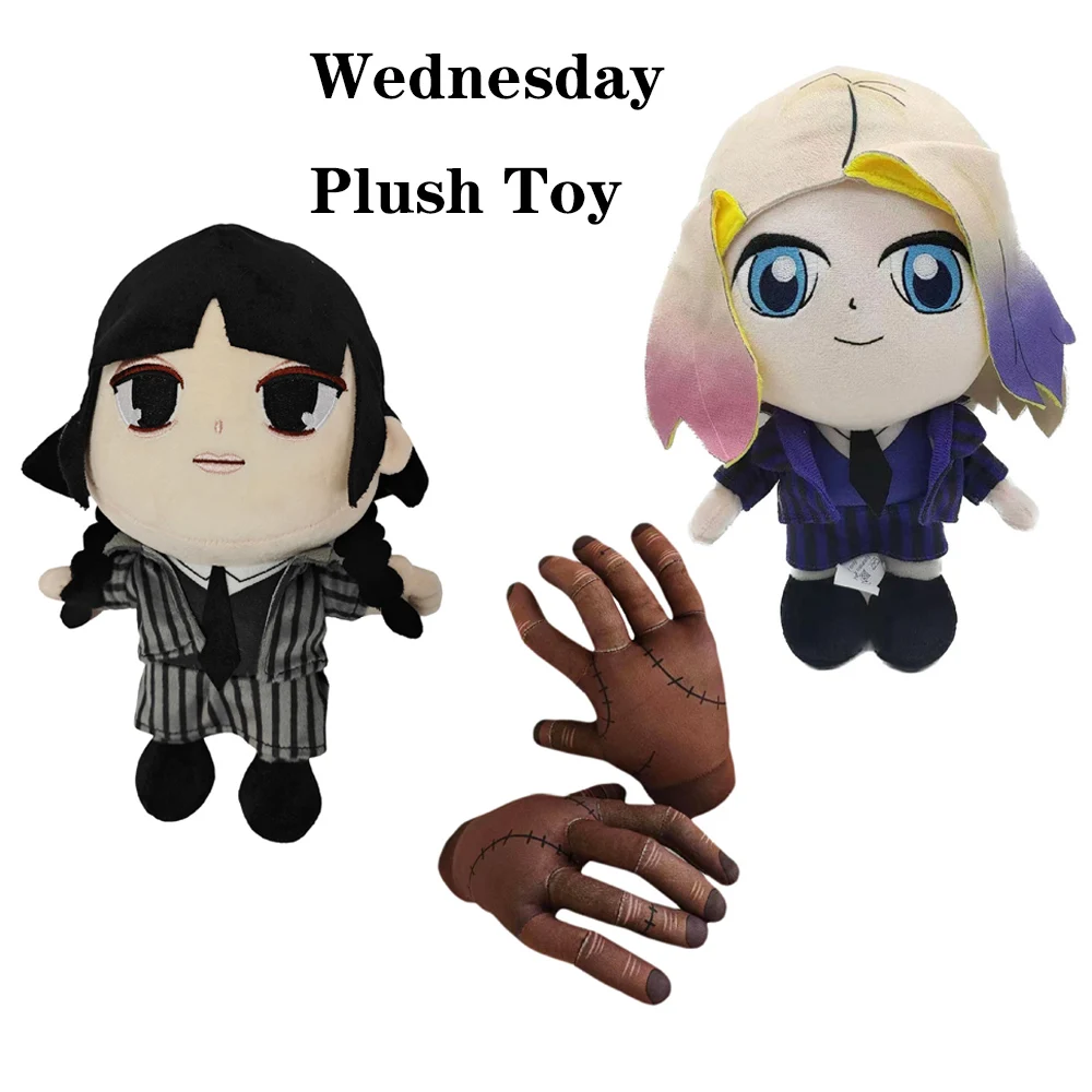 1/3 pcs Wednesday The Thing Plush Toy Wednesday Addams Plush Soft