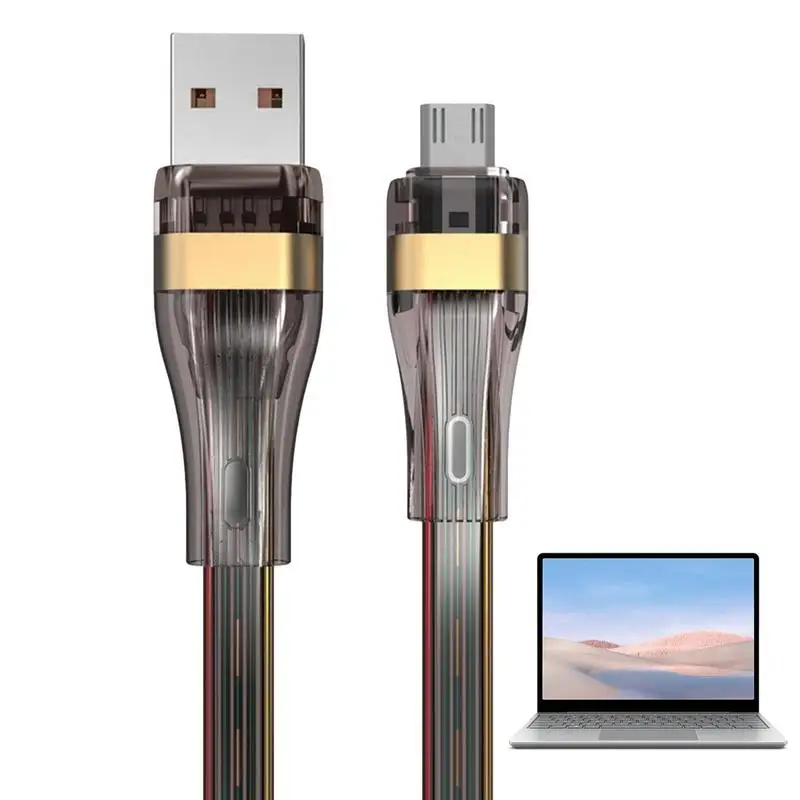 

USB C Cable USB To Type C Charger Cord 5A 100W USB Charger Fast Charging Cable PD Fast Charging Type C Cable For Flat Cell Phone