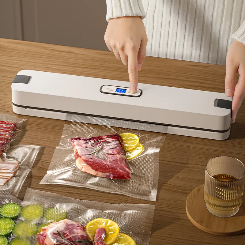 Household Vacuum Food Packaging Machine， Food  Compressionvacuum Sealer Machine,Food Bag,Kitchen Commercial Packaging Supplies