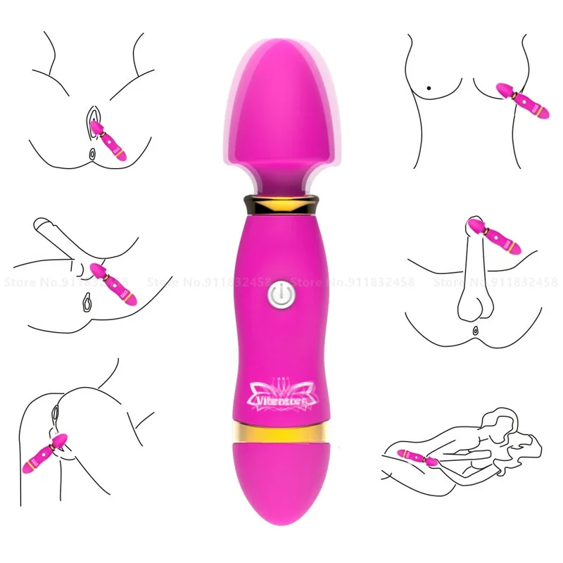 Adult Orgasm G-spot Massager Strong Vibrator Games Products Nipple Clitoris Stimulater Sex Toys For Women Couples Dildo Sex Shop 1