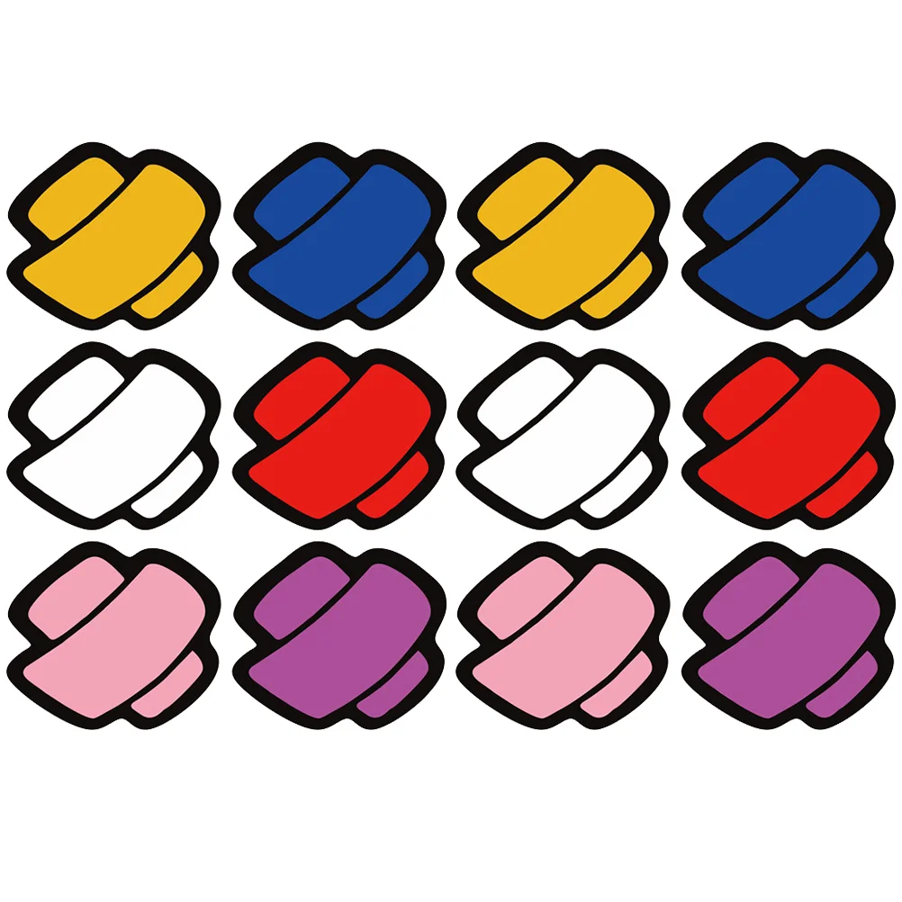 

2 Sets Car Sticker Bandage Shape Cover Up Paste Automotive Decorative Decal