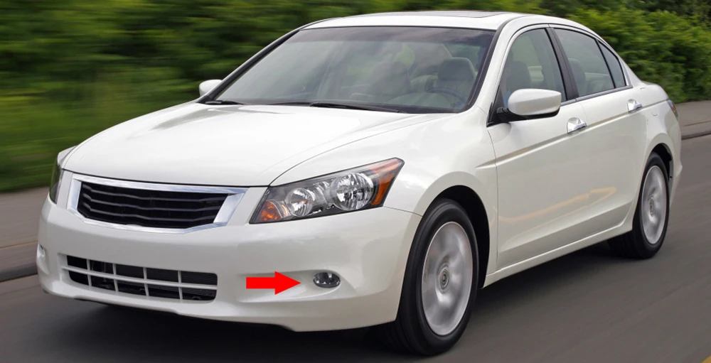 Modified Upgrade Cut-Line Lens Full Led Car Fog Lights for Honda Accord Inspire CS CP 2008 2009 2020 2011 2012 White and Yellow detail image 1