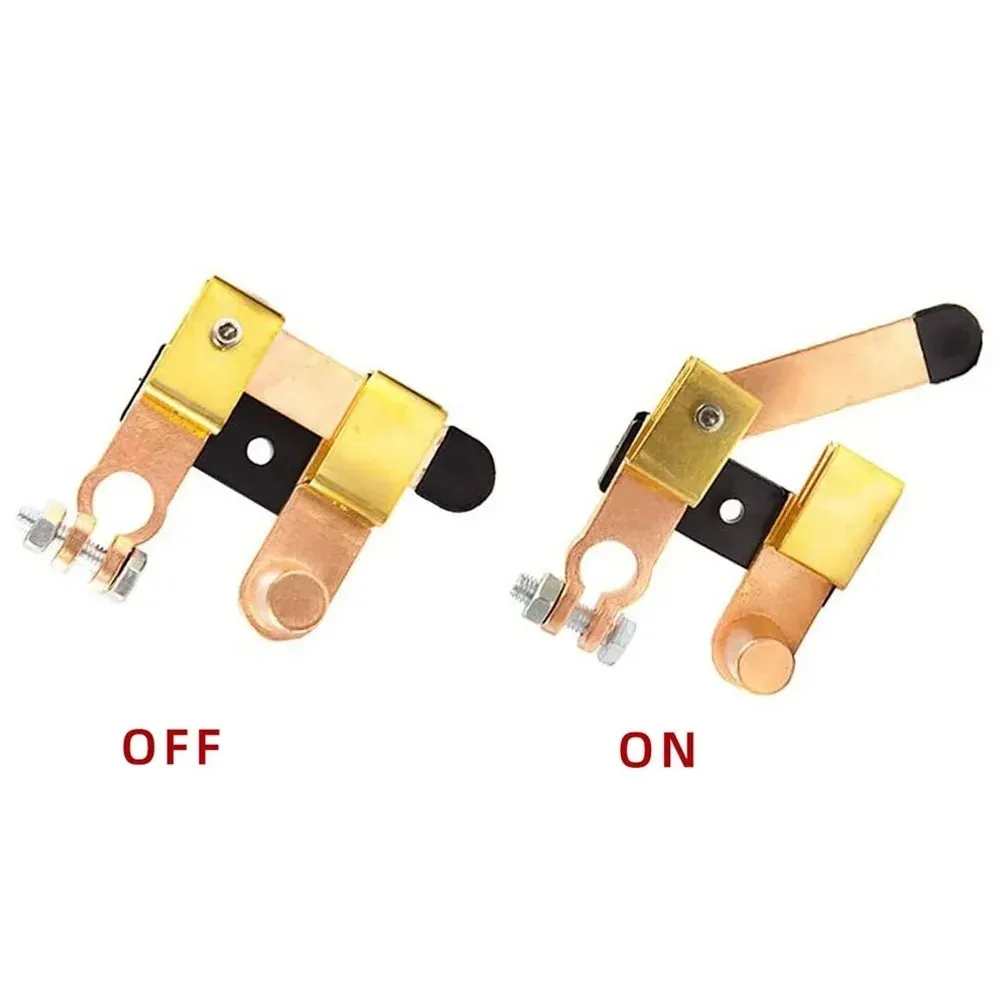 12V-24V Car Battery Terminal Clamp Switch Disconnect Cut-off Isolator Tool Kit Top Post Knives Blade Power Cut Off Tools