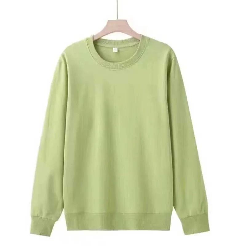 Fashion O-Neck All-match Solid Color Sweatshirts Mens Clothing 2023 Autumn Winter Loose Korean Pullovers Casual Sweatshirts