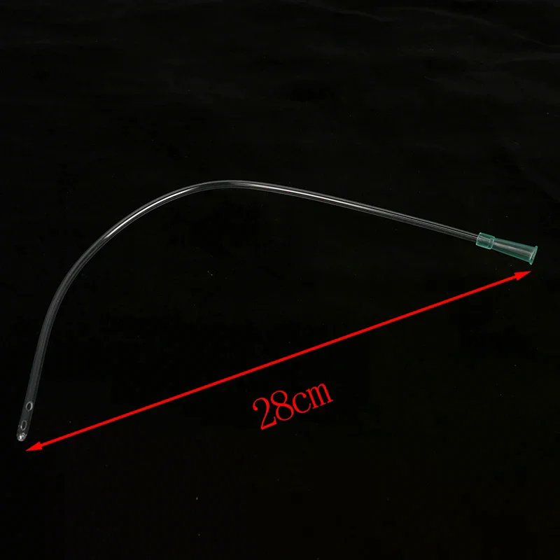 28cm Disposable Rectal Anal Canal Silicone Head Enema Rectum Head Drainage Tube