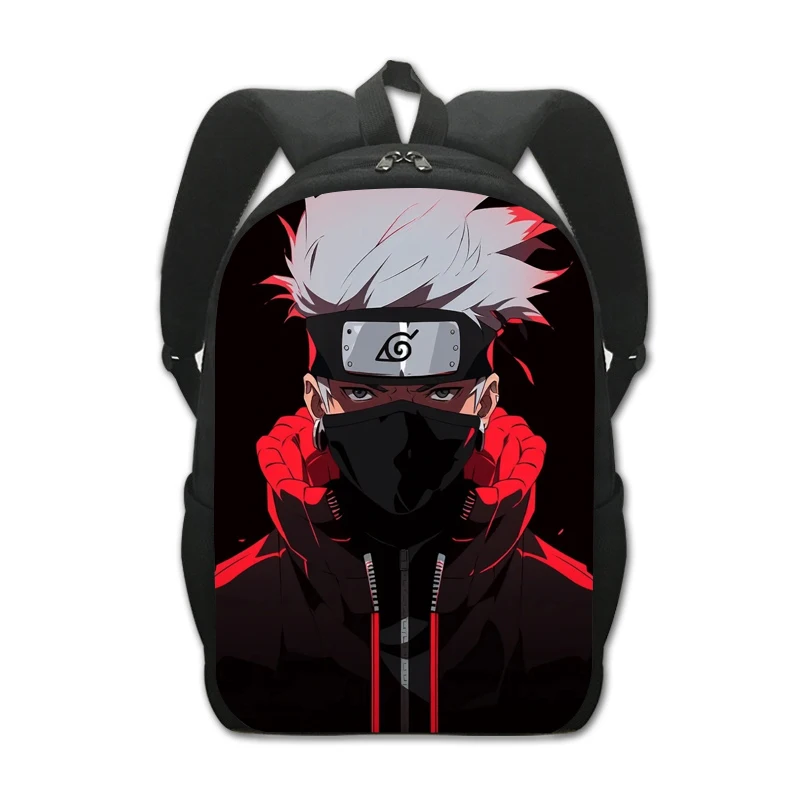

Naruto backpack Hatake Kakashi Peripheral School Bag Cartoon Anime Backpack for Elementary and Middle School Students