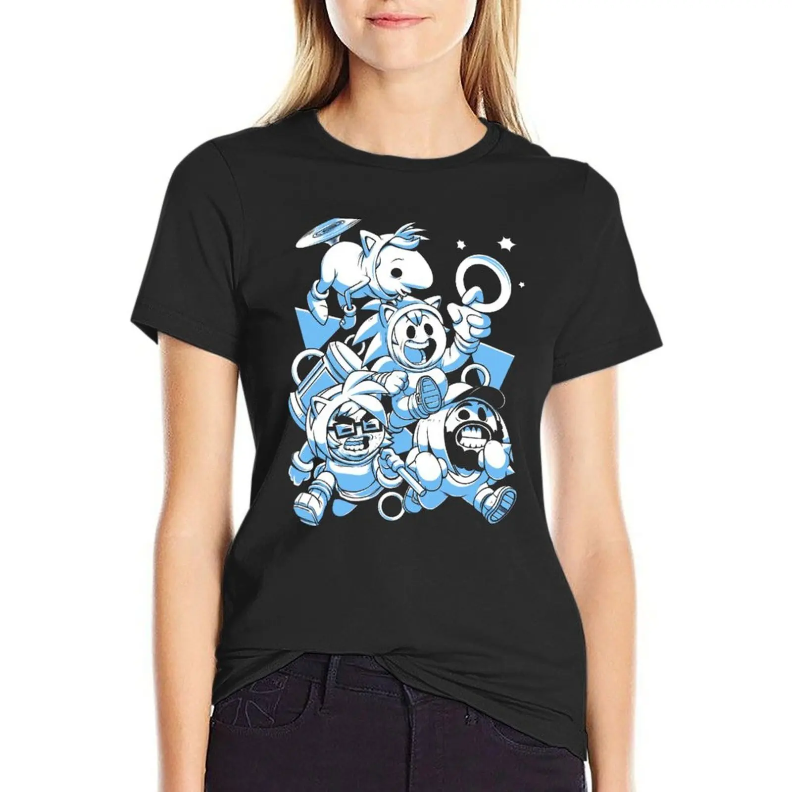 

Oneyplays T-Shirt summer clothes quick-drying graphics t-shirt dress for Women graphic