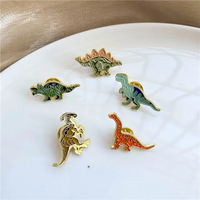 Ensemble 2 assiettes enfant Dinosaures - Porcelaine des Pins