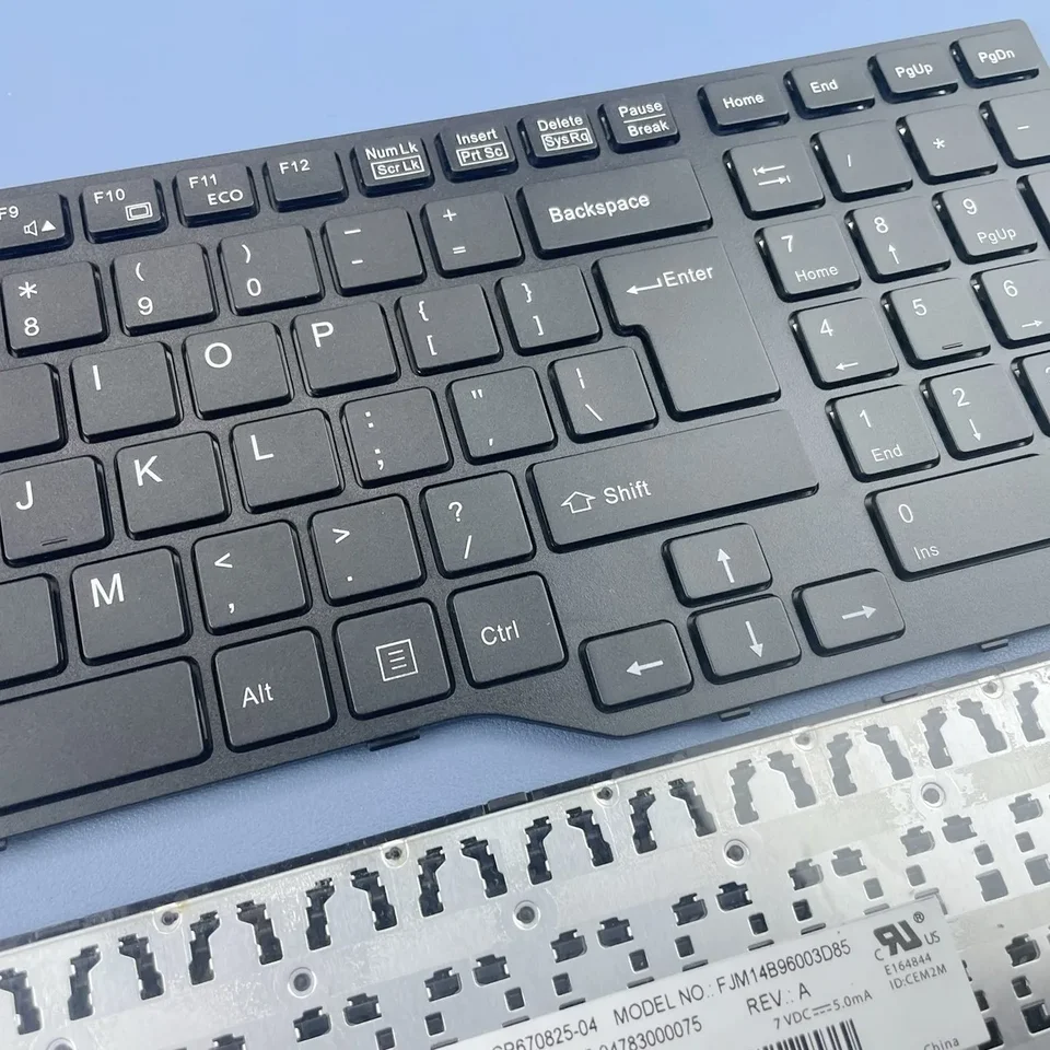 Tastiera Retroilluminata Inglese UK Per Fujitsu CELSIUS H730 H760 H770 H970 - Nuova