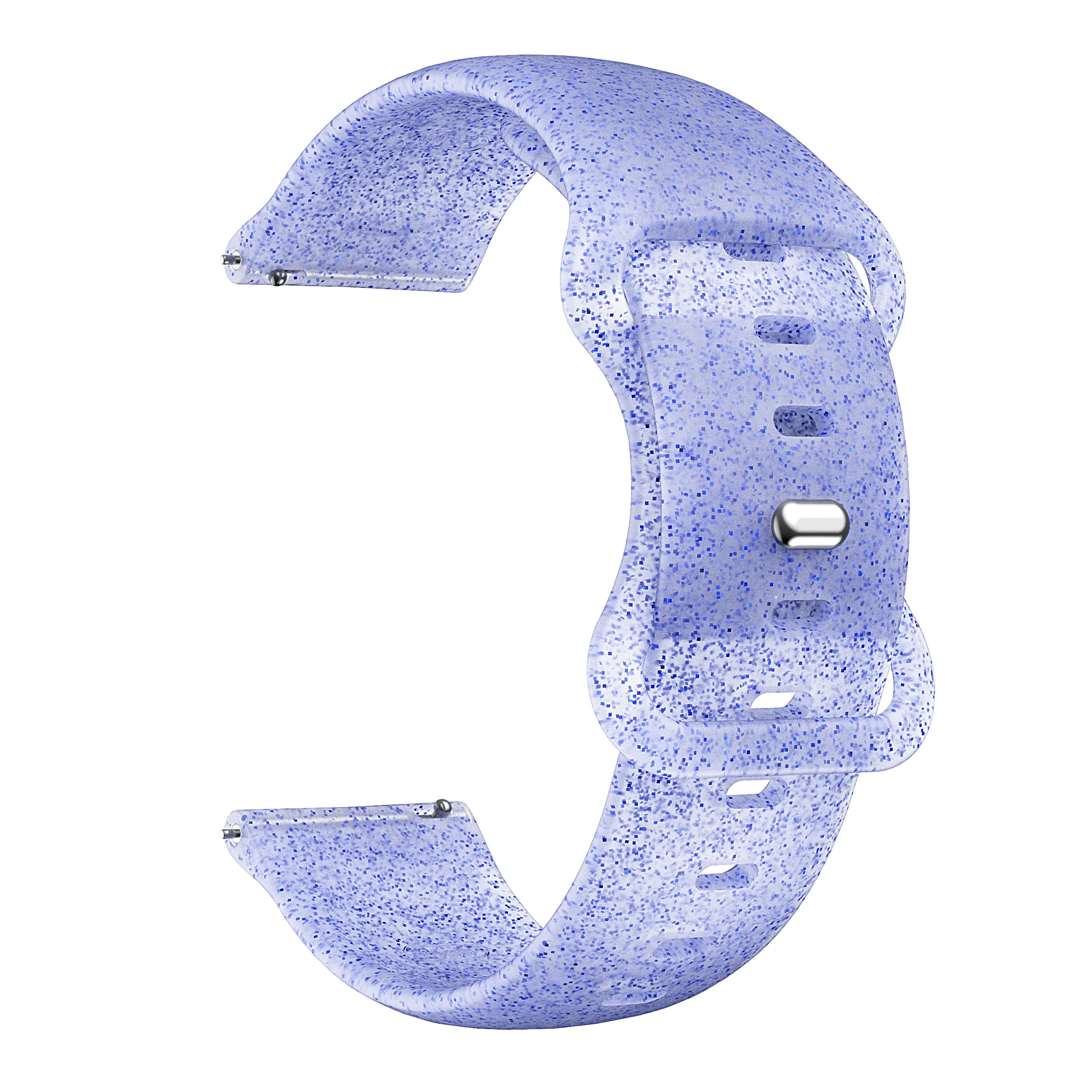Luminous Glow Silicone Sport Wristband Bracelet, 20mm Strap