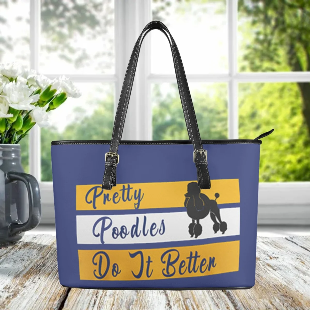 Borse Da Donna Firmate Barboncino Creativo Borse A Mano Sigma Gamma Rho Borse A Tracolla Da Viaggio Con Cerniera In Pelle Pu Vintage