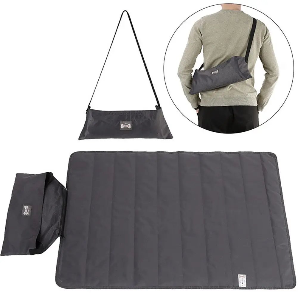 

Мягкие Водонепроницаемые товары для домашних животных, переносной Коврик для отдыха на открытом воздухе, кемпинга, одеяло для домашних животных, подушка для кровати