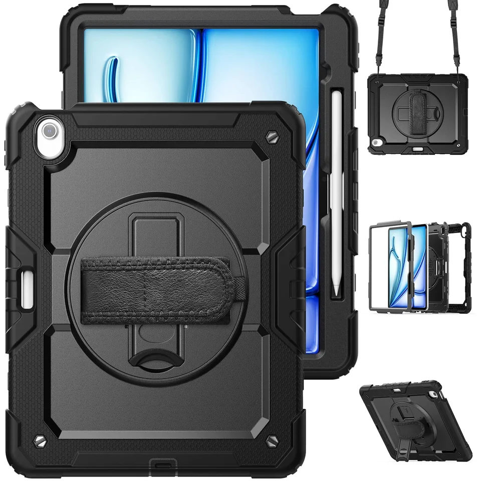 Heavy Duty iPad Air Case with Screen Protector