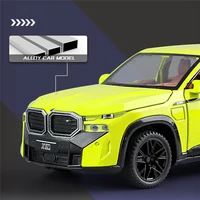 1:32 The XM SUV Alloy Sports Car Model Diecast Metal Toy New Energy Car Vehicles Model Simulation Sound and Light Childrens Gift 2