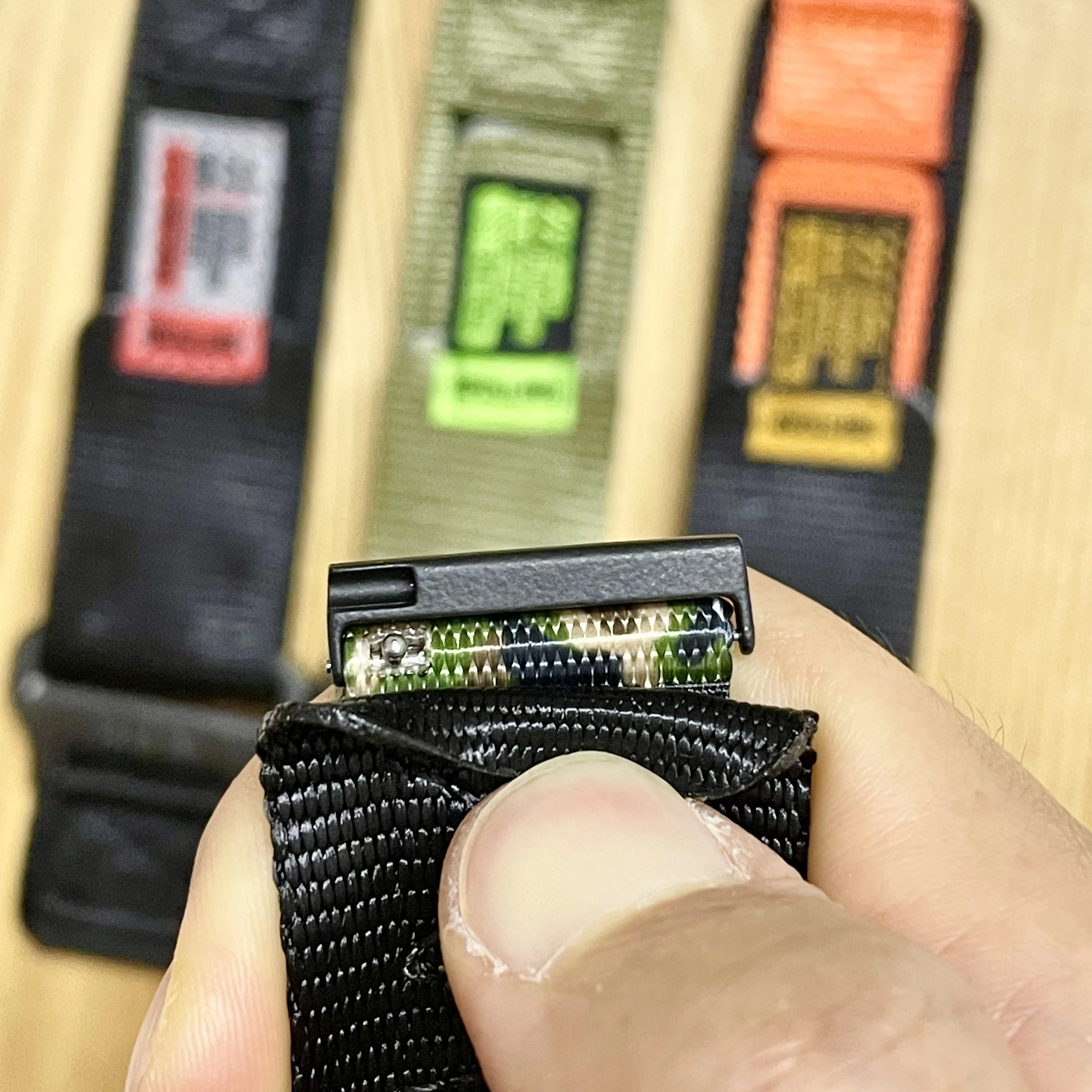 Premium 24mm Nylon Loop Strap Bracelet | Easy Fit & Replaceable Wristband Belt