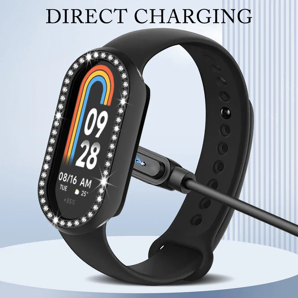 Elegant Diamond Protective Case for Sports Watch Accessories