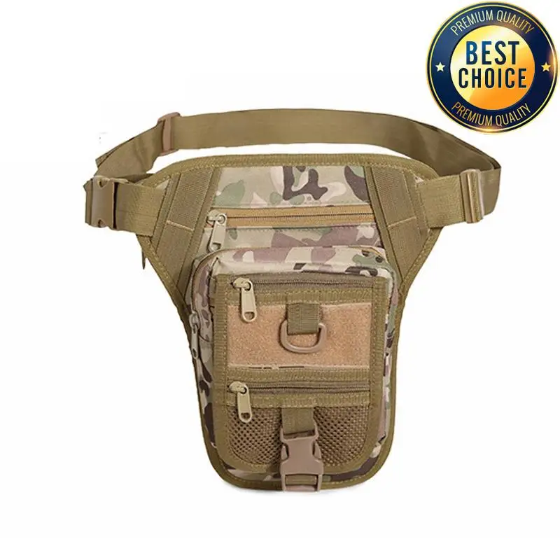 Waterproof Tactical Leg Bag for Outdoor Hunting and Cycling