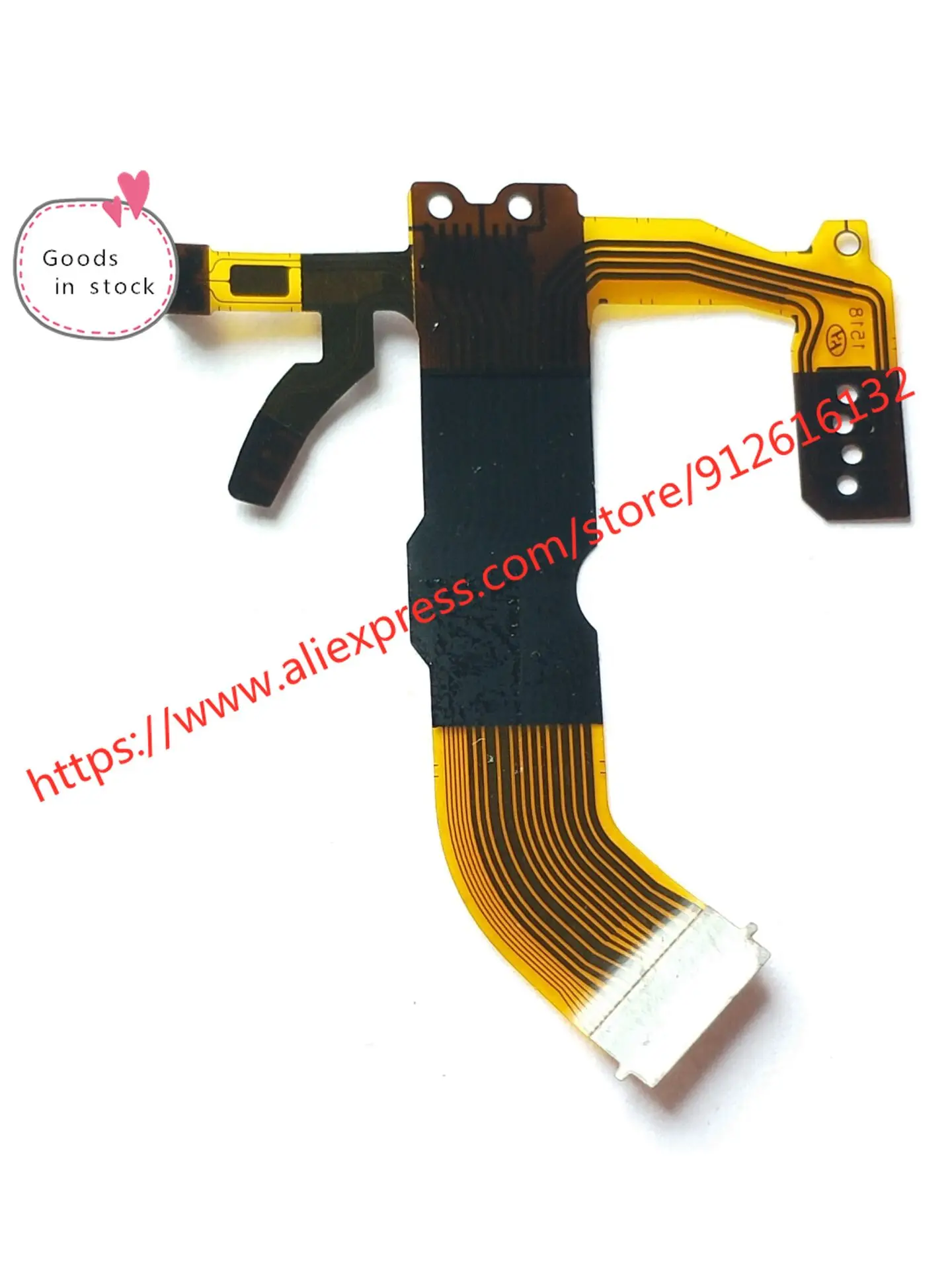 1Pcs NEW Lens Shutter Flex Cable For RICOH GR GR II GR2 III GR3 Digital Camera Repair Part (with socket and IC)