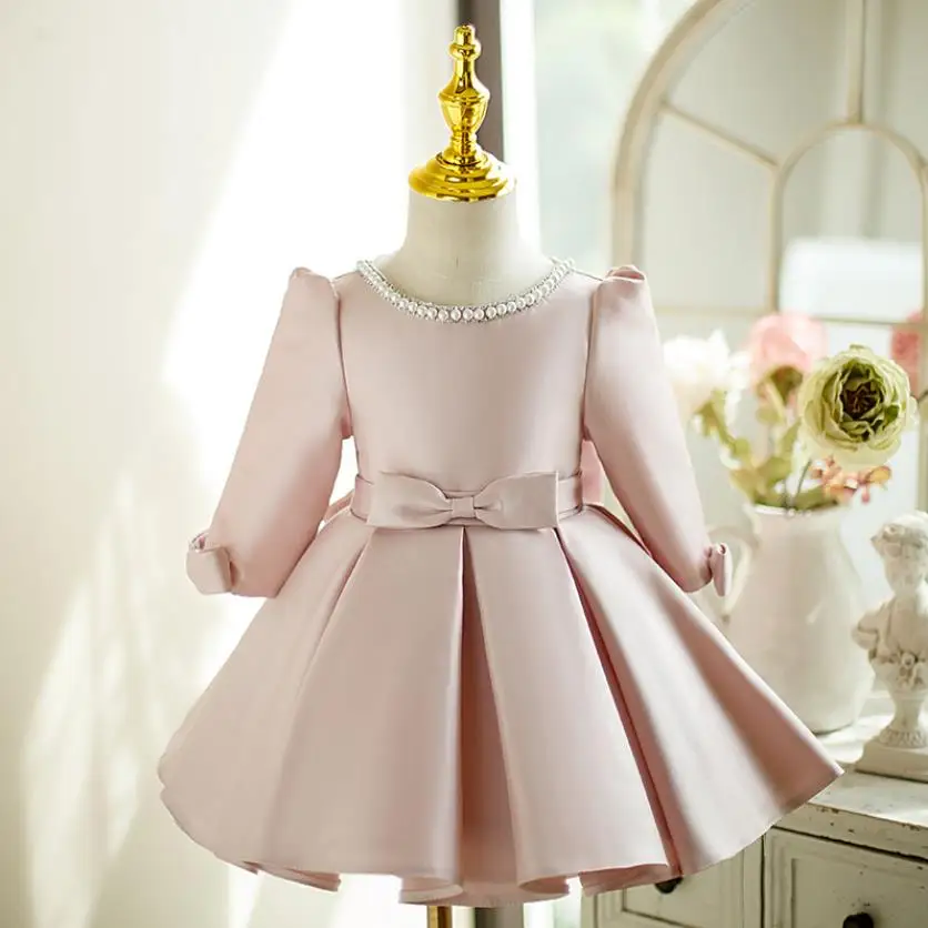 

Children's Evening Gown Kids Performance Clothes Wedding Birthday Party Formal Prom Dress For Girls Easter Eid A2239