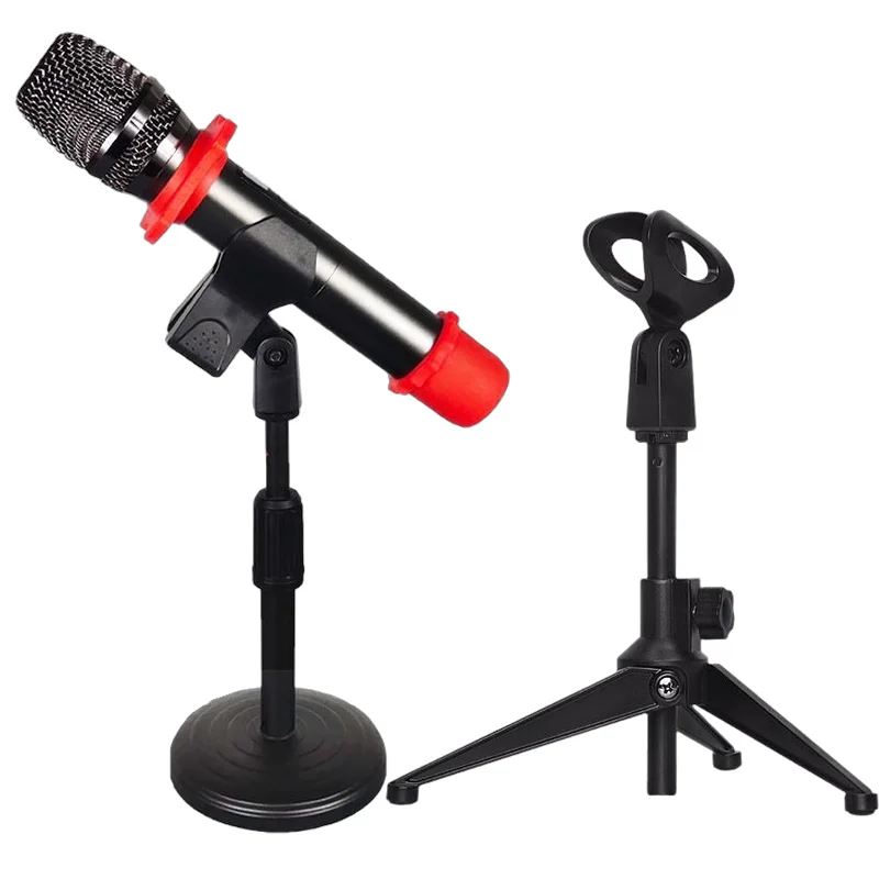 조정 가능한 리프팅 마이크 쇼크 마운트 테이블 마이크 스탠드 네트워크 라이브..