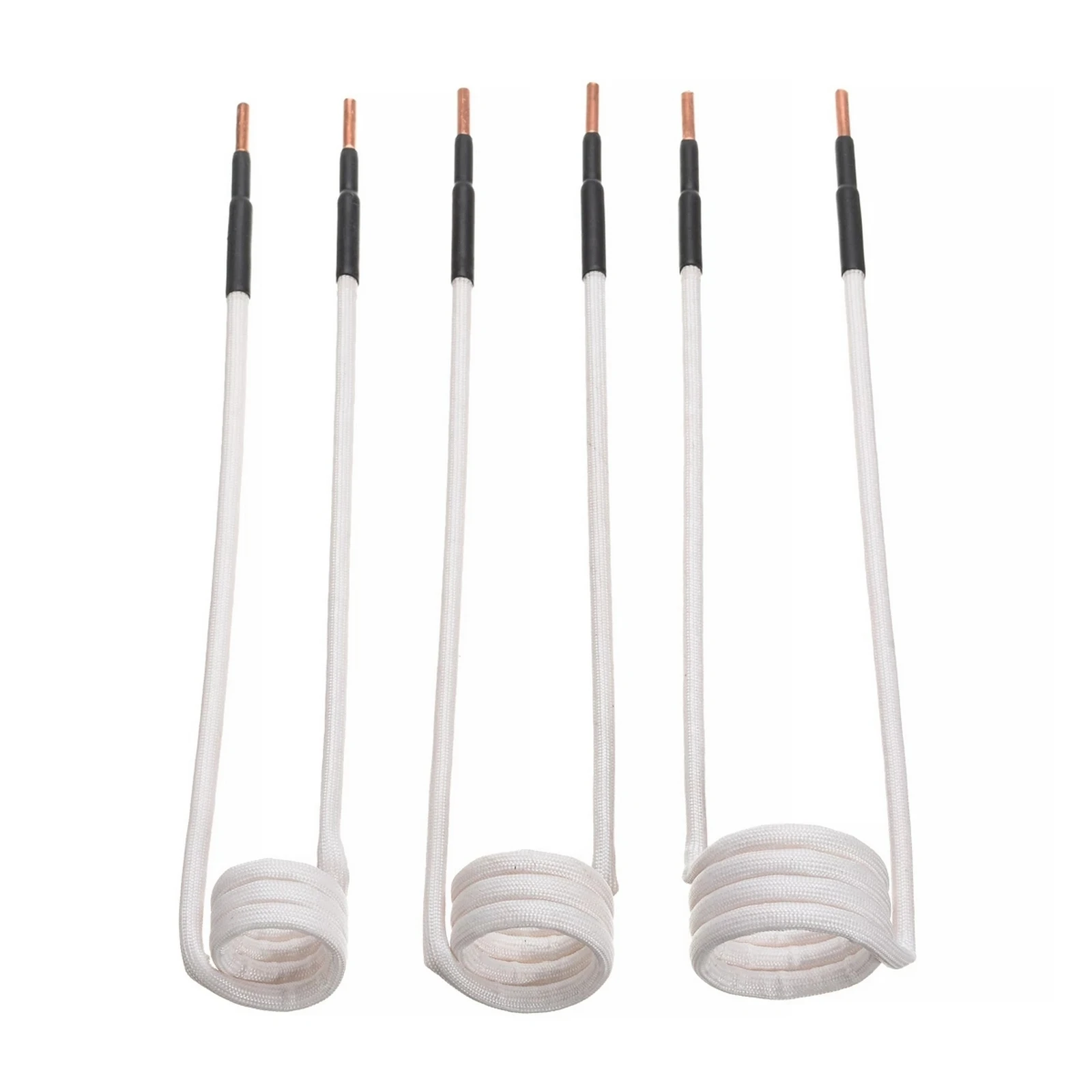 Induction Heater 4pcs Magnetic Heater Induction Coils Inductors Electromagnetic Transducers Flameless Heat Accessories
