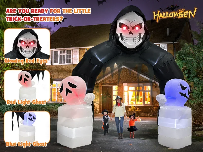 halloween arch inflatables