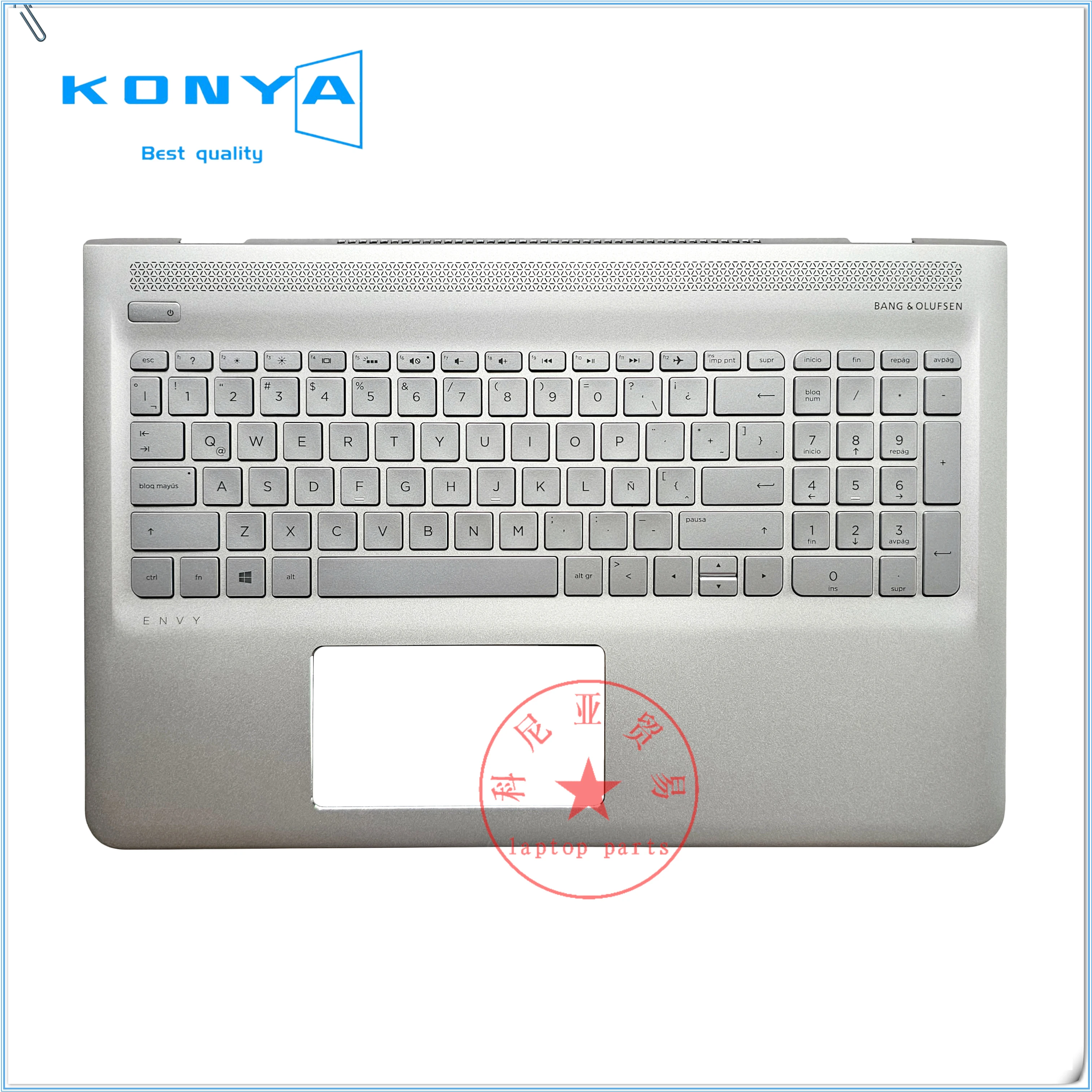 

New Original For HP ENVY 15-AS TPN-I125 Series Laptop Palmrest Upper Case Cover With Backlit Keyboard 857799-161 6070B1018801