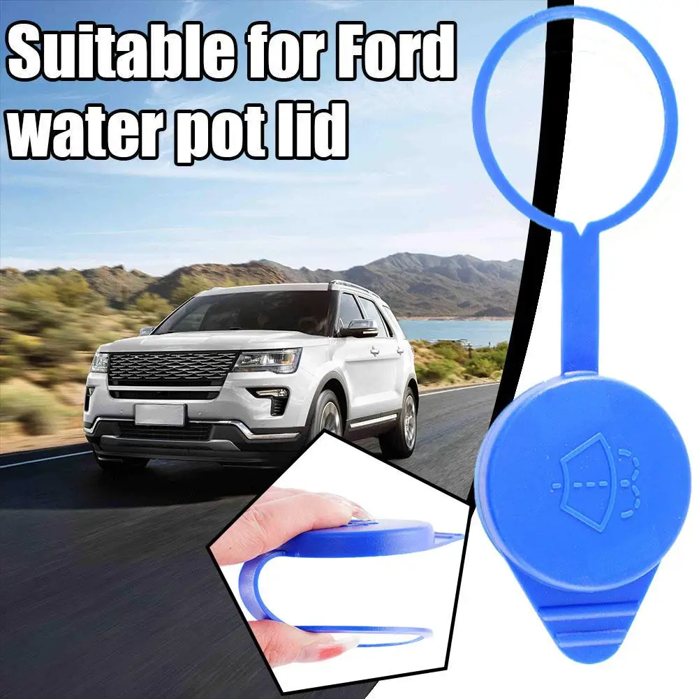 Windshield Washer Tank Cap 1pc Car Windshield Wiper Washer Fluid Reservoir Cap CP9Z17A605A for Ford Focus 2012-for Ford Transit Connect-M0B0