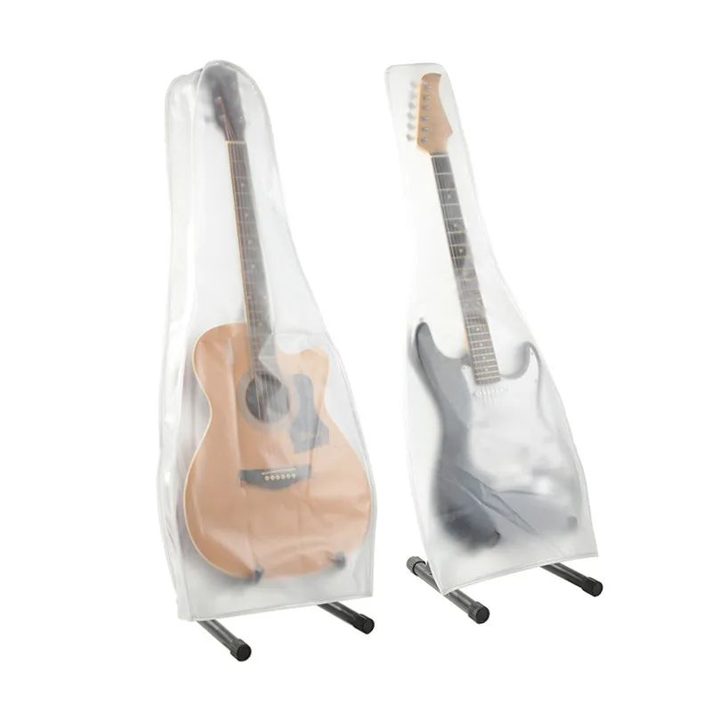

Dust Prevention Antifouling Acoustic Electric Guitar Matt Translucent Cover Bag Protect Musical Instruments Parts