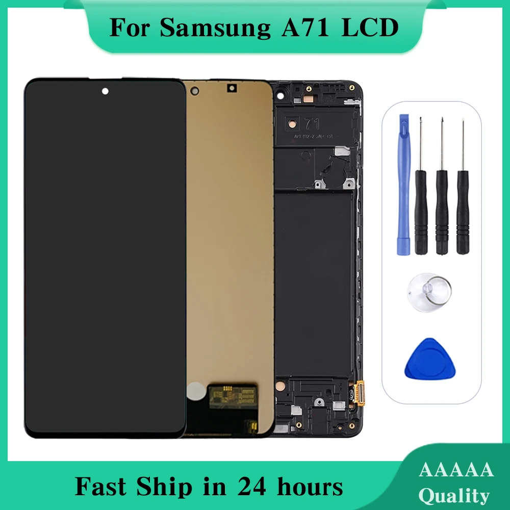 Original-Amoled-Lcd-Screen-For-Samsung-Galaxy-A71-Sm-A715-Lcd-Display ...