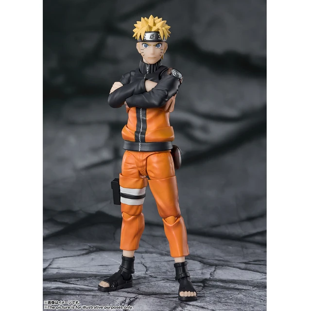 Anime uzumaki naruto figura shf modo de fadas dos desenhos