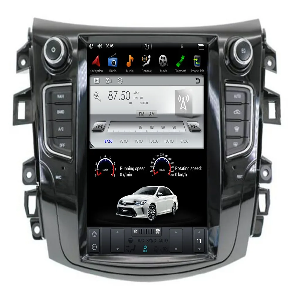 

12,3 Tesla экран Octa-Core автомобильное радио для NISSAN NP300 Navara 2014 - 2050 GPS Carplay Android 9,0 мультимедийное головное устройство камера