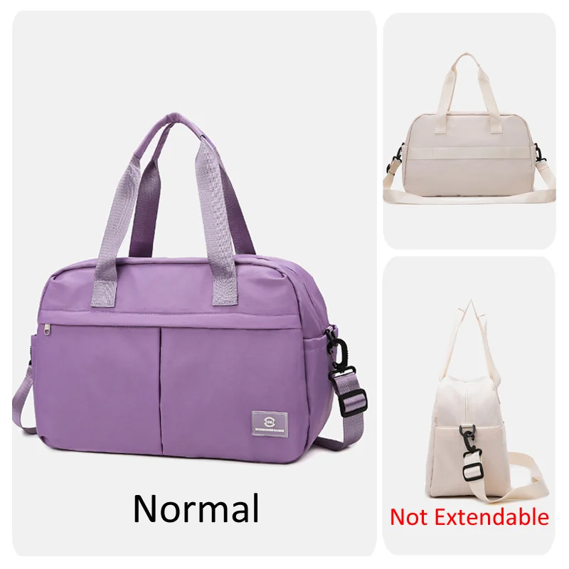 Extendable Travel Duffle Bag Large Multi-layer Luggage Handbag_voghion.com