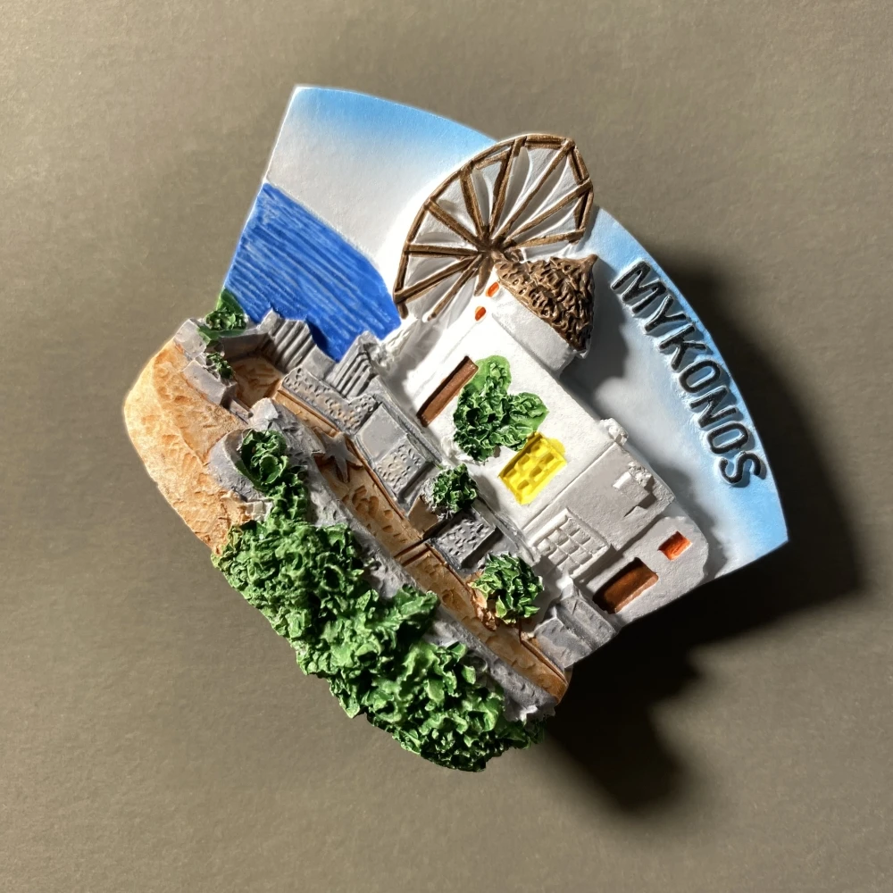 Description Picture 4 of itemEurope Greece 3D Fridge Magnets Tourism Souvenir Refrigerator Magnets Sticker Collection Handicraft Decoration