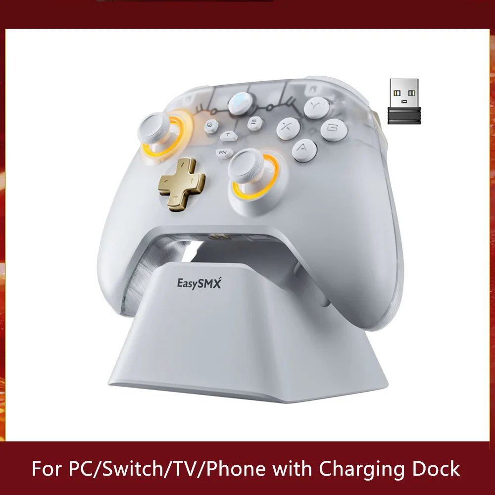 EasySX Anette PC Sans Fil Avec RGB/Hall Joystick Déclencheur, X20