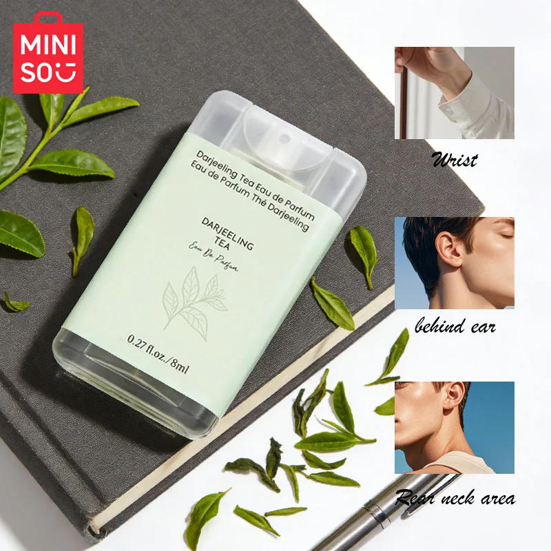 MINISO DARJEELING TEA Parfüm für Herren Original Luxus Holziger Eau de Parfum Designerduft Körperspray 8 ml_voghion.com