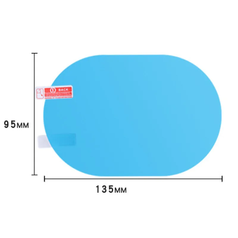 2 Pcs/Set Anti fog car sticker car mirror window clear film rearview mirror protective film waterproof car rearview mirror sticker