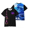 Summer Kids Clothes Adults Hip Hop Trend Short Sleeve Tees Tops Oversized Streetwear Popular Rapper JuL New Album 3D PT-Shirts 3
