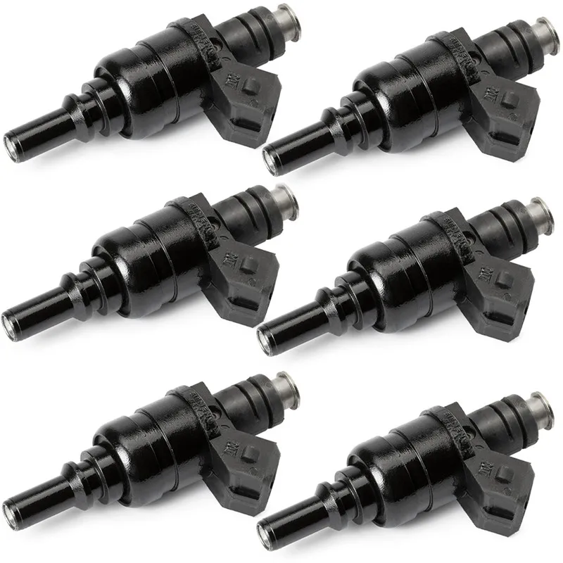 6Pcs Genuine Iniettori Di Carburante Ugello 1427240 1439800 Fj663 Per Bmw X3 X5 X6 Z3 Z4 E60 E39 325Xi 325I 530I 525I 320I 330I 3.0L